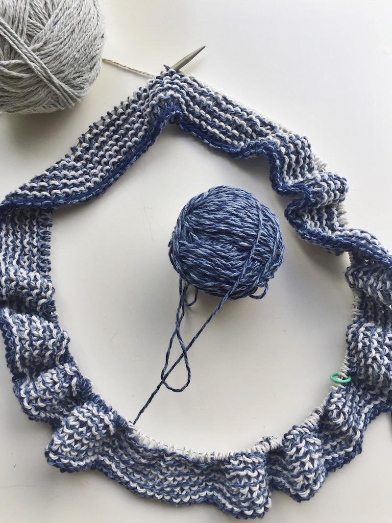 Seamless. Garter Stitch. In the Round. Modern Daily Knitting