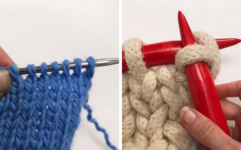 How to knit the Chestnut stitch pattern (4 rows only!) - So Woolly 