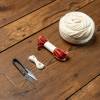 Holiday Wooly Wreath Ornament Kit