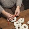 Holiday Wooly Wreath Ornament Kit