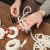 Holiday Wooly Wreath Ornament Kit