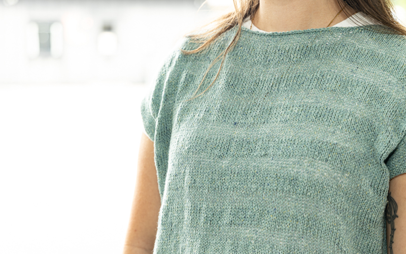 Hello! A New Yarn for a Favorite Summer Top – Modern Daily