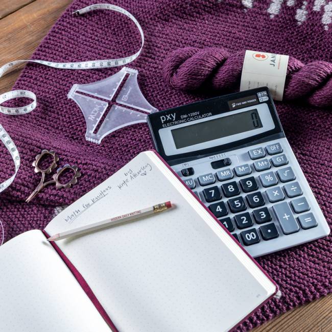 Math for Knitters: Virtual Workshop with Kate Atherley Math for Knitters: Virtual Workshop with Kate Atherley