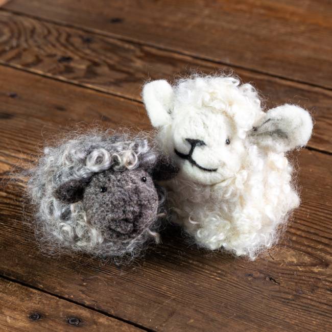 Sheep Needle Felting Kit