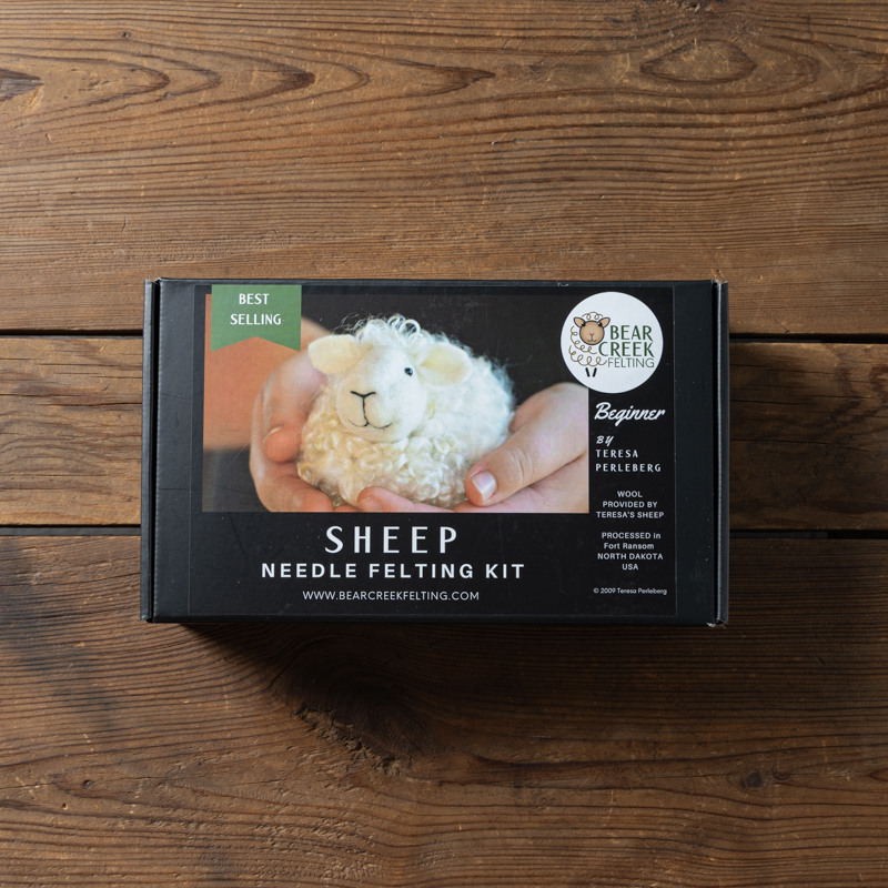 Sheep Needle Felting Kit Sheep Needle Felting Kit