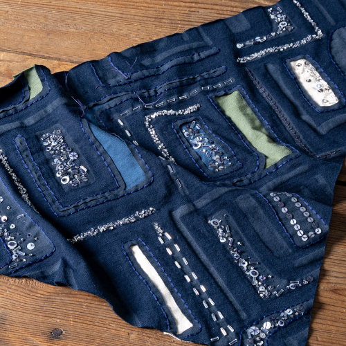 Sonia Beaded Scarf: Virtual Workshop with Natalie Chanin Sonia Beaded Scarf: Virtual Workshop with Natalie Chanin